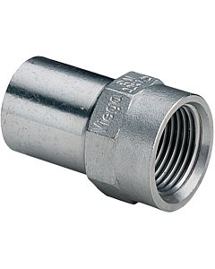 Viega Sanpress Inox Insert 436803 18mmxRp 1/2, acier inoxydable, polygonale