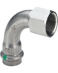 Viega Sanpress Inox bow 437121 28mmxRp 1, 90 degree, stainless steel, SC-Contur