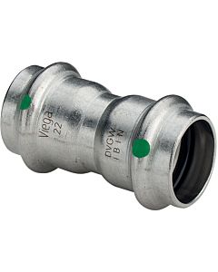 Viega Sanpress Inox sleeve 436179 22mm, stainless steel, SC-Contur