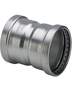 Viega Sanpress Inox XL socket 482817 88.9 mm, stainless steel, SC-Contur