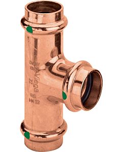 Viega T-Stück 291907 15 x 12 x 12 mm, Kupfer, SC-Contur