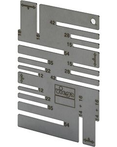 Viega match0 625085 12-54 mm, acier inoxydable