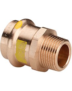 Viega Profipress Adaptateur G 346157 18 mm x R 3/4, bronze, SC-Contur, polygone