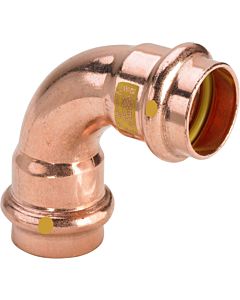 Viega Profipress coude G 345525 54 mm, 90°, cuivre, SC-Contur