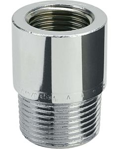 Viega Reduzierstück 3242 1/2" x 3/4" R/Rp, Rotguss, verchromt