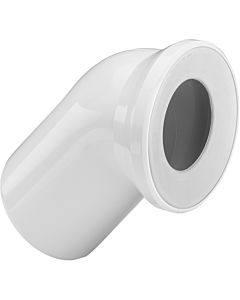Viega WC-Anschlussbogen 3812 45 Grad, DN 100, weiss