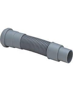 Viega Abflussrohr 460785 DN 50x50/40x750mm, Kunststoff grau, flexibel, mit Dichtung