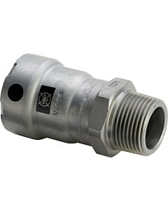 Viega Megapress transition piece 695286 3/4&quot; x R 3/4, unalloyed steel, SC-Contur, polygon