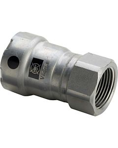 Viega Megapress pièce de transition 695347 3/4&quot; x Rp 3/4, acier non allié, SC-Contur, polygone