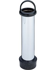 Viega standpipe 140045 G 2000 2000 / 2x200mm, chrome-plated brass, rubber cone