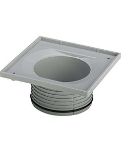 Viega Advantix Aufsatzrahmen 534493 150x150mm, Kunststoff grau, mit Kunststoffrahmen