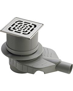 Viega Advantix Top Badablauf 4914.11 669225 in DN50 , Aufsatz mit Rahmen aus Edelstahl