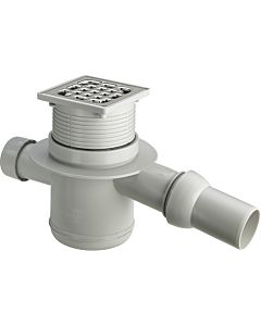 Viega salle de bain Advantix 556907 DN 50, plastique gris, siphon horizontal, sans bride d&#39;étanchéité