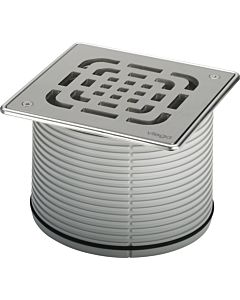 Viega Advantix Aufsatz 555535 150 x 150 mm, Kunststoff grau, verschraubt