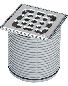 Viega Aufsatz 4934.2 555191 100x100mm, mit Edelstahlrahmen 1.4404