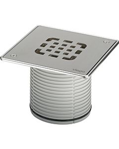 Viega fixation Advantix 555467 150x150mm, gris plastique, vissé, Rahmen acier inoxydable