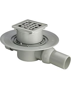 Viega égout Advantix 4935.1 557119 DN 50, modèle plat, avec attache 100x100mm