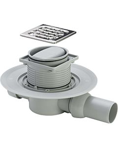 Viega Siphon de salle de bain Advantix 583248 DN 50, Rahmen - Rahmen , Rahmen horizontal, Rahmen acier inoxydable