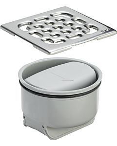 Viega Advantix Geruchsperre 655662 mit 2 Pendelklappen, mit Geruchsverschluss und Rost