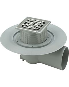 Viega Bodenablauf Advantix 4955.1 DN 70, mit waagerechtem Ablaufstutzen
