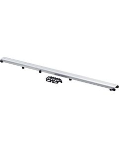Viega grille de canal de douche Advantix Visign ER11 737269 800 mm, acier inoxydable, mat, contour rond, 4982.60