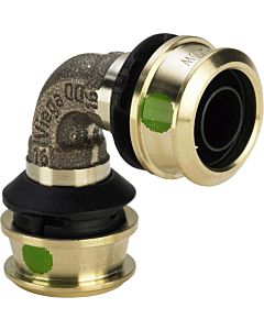 Viega Raxofix bow 647063 63mm, 90 degree, with SC-Contur, silicon bronze