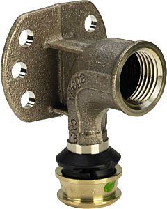 Viega plaque murale Raxofix 645915 16mmxRp 1/2, avec SC-Contur, bronze de silicium