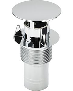 Viega Standrohr 613648 63x113mm, Kunststoff verchromt, mit Ventilkörper