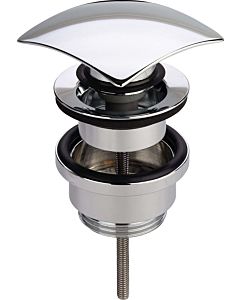 Viega universal valve 492809 Visign V2A, G 2000 2000 / 4 x 63 mm, chrome-plated brass, lockable