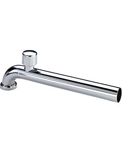 Viega match0 119942 DN 32x250 mm, 90 degrés, laiton chromé, avec aérateur de tuyau