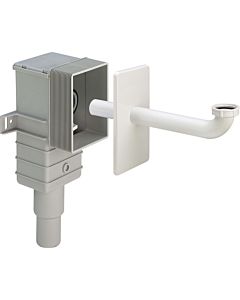 Viega Geruchverschluss 5633.2 Unterputz, 11/4"x50/40mm, Abdeckplatte weiss