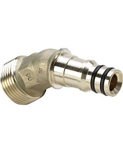 Viega connection piece 698119 G 3/4, gunmetal, for fixing overflow