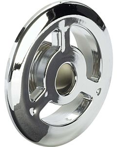 Viega bride 655457 Ø 68,4 mm, plastique chromé, pour la fixation du trop-plein