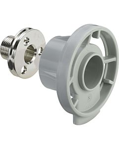 Viega pièce d&#39;entrée 632304 en plastique chromé, avec vis de fixation