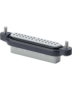 Viega Zulaufeinsatz 734756 42x7x13mm, Kunststoff verchromt, mit Strahlregler