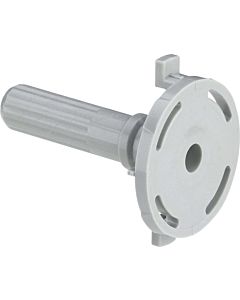 Viega Adapter 108656 51,5mm, Kunststoff grau, für Drehrosette Messing
