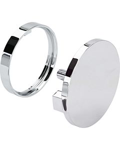 Viega Ausstattungsset 699062 Visign M5/R5, Kunststoff verchromt, mit Dreh-/Überlaufrosette