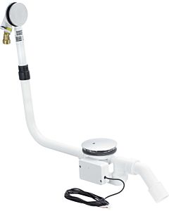 Viega Multiplex Trio waste / overflow set 731625 DN 40/50, chrome-plated, for bathtub with drain hole d = 90mm