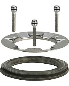Viega Tempoplex set d&#39;accessoires 582975 acier inoxydable, pour trou de vidange Ø 90mm