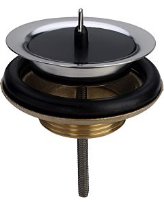 Viega Ablaufventil 116354 G 2xDN 80, Ventilunterteil Messing, mit Stopfen