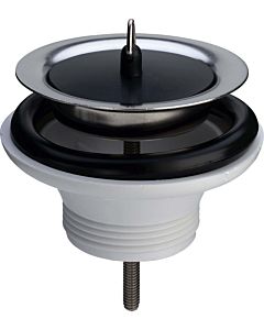 Viega drain valve 109516 G 2000 2000 / 2xDN 80, valve lower part plastic, upper part stainless steel