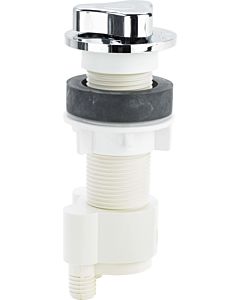 Viega Doppel-Drehbetätigung 578862 Kunststoff verchromt, für Bowdenzugmutter aus Kunststoff