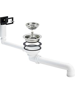 Viega waste / overflow valve 678548 G 2000 2000 / 2, plastic white, without Bowden cable 2000