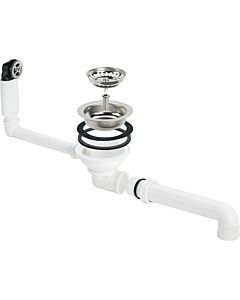 Viega drain valve 678555 G 2000 2000 / 2, plastic white, without Bowden cable 2000 , round overflow