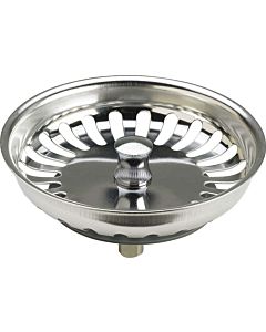 Viega Siebeinsatz 680688 Ø 82mm, Edelstahl, für Spüler mit Handbetätigung