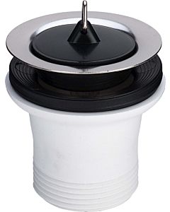 Viega drain valve 108519 G 2000 2000 / 2xDN 70, plastic white, with stopper / triangular hook