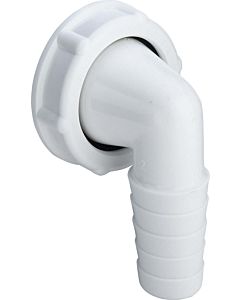 Viega Schlauchverschraubung 110888 G 1 1/4x20-24mm, 90Grad, Kunststoff weiß