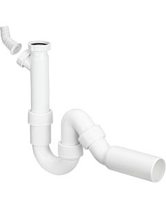 Viega 116668 G 2xDN 50, blanc plastique, avec coude d&#39;évacuation à 45 degrés