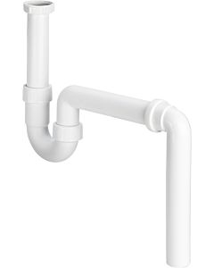 Viega 129279 G 2000 2000 / 2xDN 50, plastique blanc , avec coude de vidange à 90 degrés