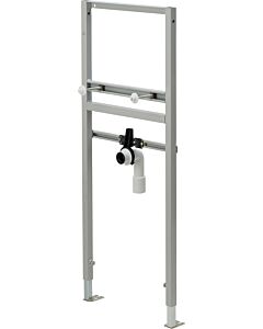 Viega Eco 8180.61 Waschtisch-Element 670986 Bauhöhe 1130 mm, Stahl pulverbeschichtet, für Waschtisch mit Einlocharmatur